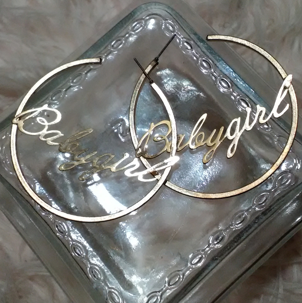 Babygirl earrings